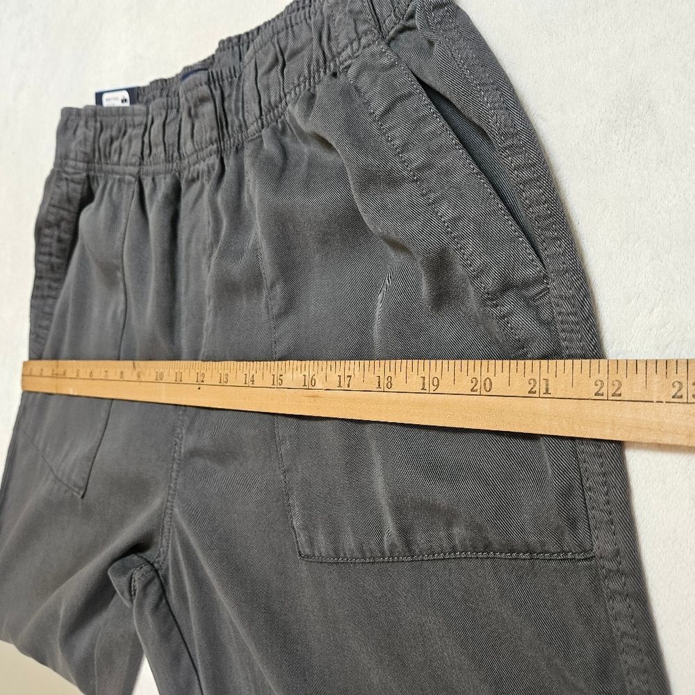NWT Gap Women's Sz L Gray Tencel Pull On Pants - Picture 8 of 14
